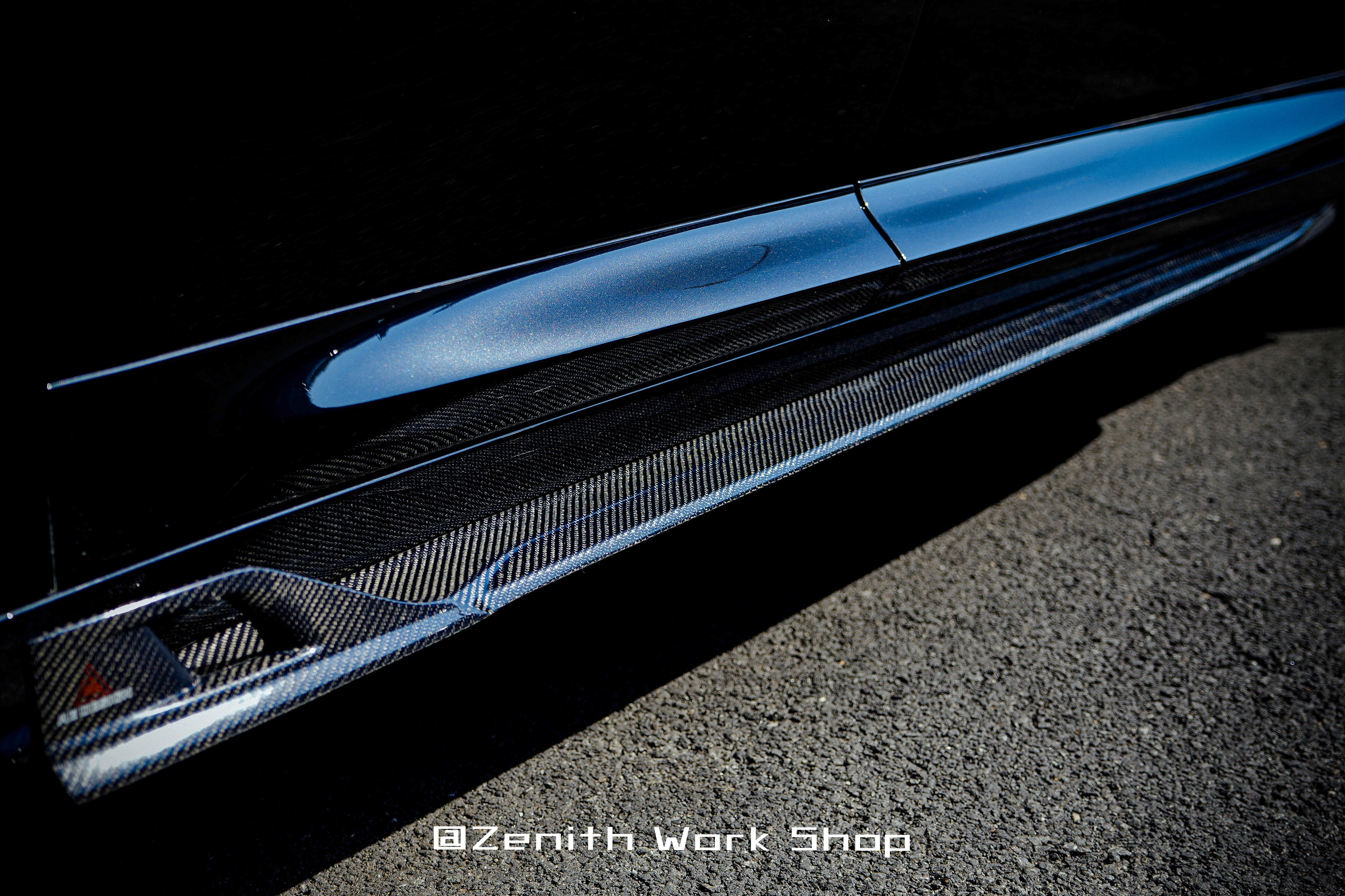 BMW X3 G01 & X4 G02 s/x Drive 30i M40i 2019-ON & X3M F97 & X4M F98 (Fits Both Pre-LCI & LCI) 2019-ON with Aftermarket Parts - AE V2 Side Skirts Carbon Fiber?from ArmorExtend 