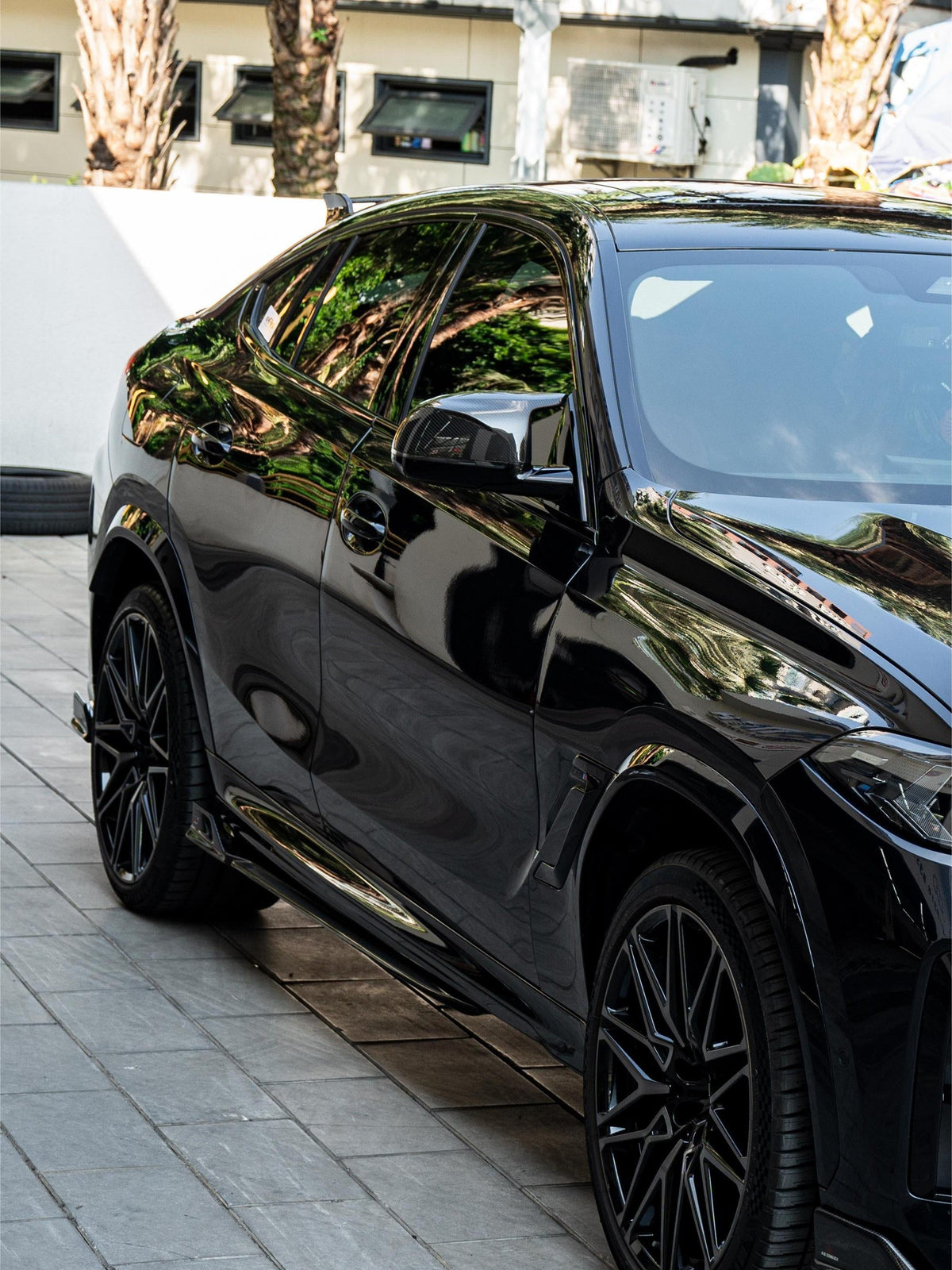 BMW X3 G01 & X4 G02 s/x Drive 30i M40i 2019-ON & X3M F97 & X4M F98 (Fits Both Pre-LCI & LCI) 2019-ON with Aftermarket Parts - AE V2 Side Skirts Carbon Fiber?from ArmorExtend 