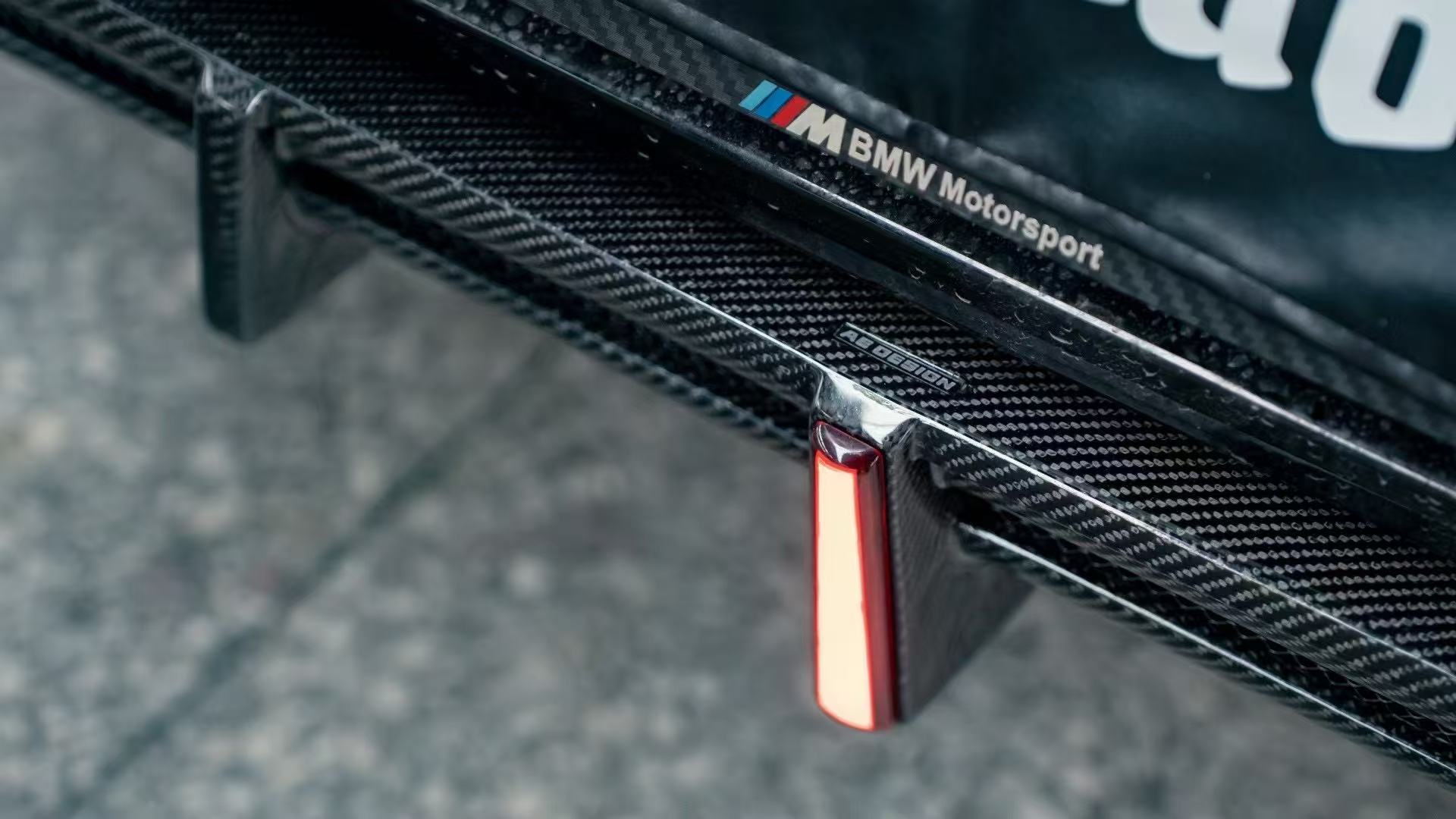 BMW X4 xDrive 30i (with M-Package Bumper) & M40i G02 LCI 2022 2023 2024 with Aftermarket Parts - AE Style Diffuser & Canards Carbon Fiber from ArmorExtend