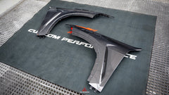 BMW X5 G05 M50i X/S Drive 40i (with M-Package) (Fits Both Pre-LCI & LCI) 2019 2020 2021 2022 2023 2024 &?X5M X5MC F95 (Fits Both Pre-LCI & LCI) 2020 2021 2022 2023 2024?with Aftermarket Parts - AE Front Fenders Pre-Preg Carbon Fiber?from ArmorExtend