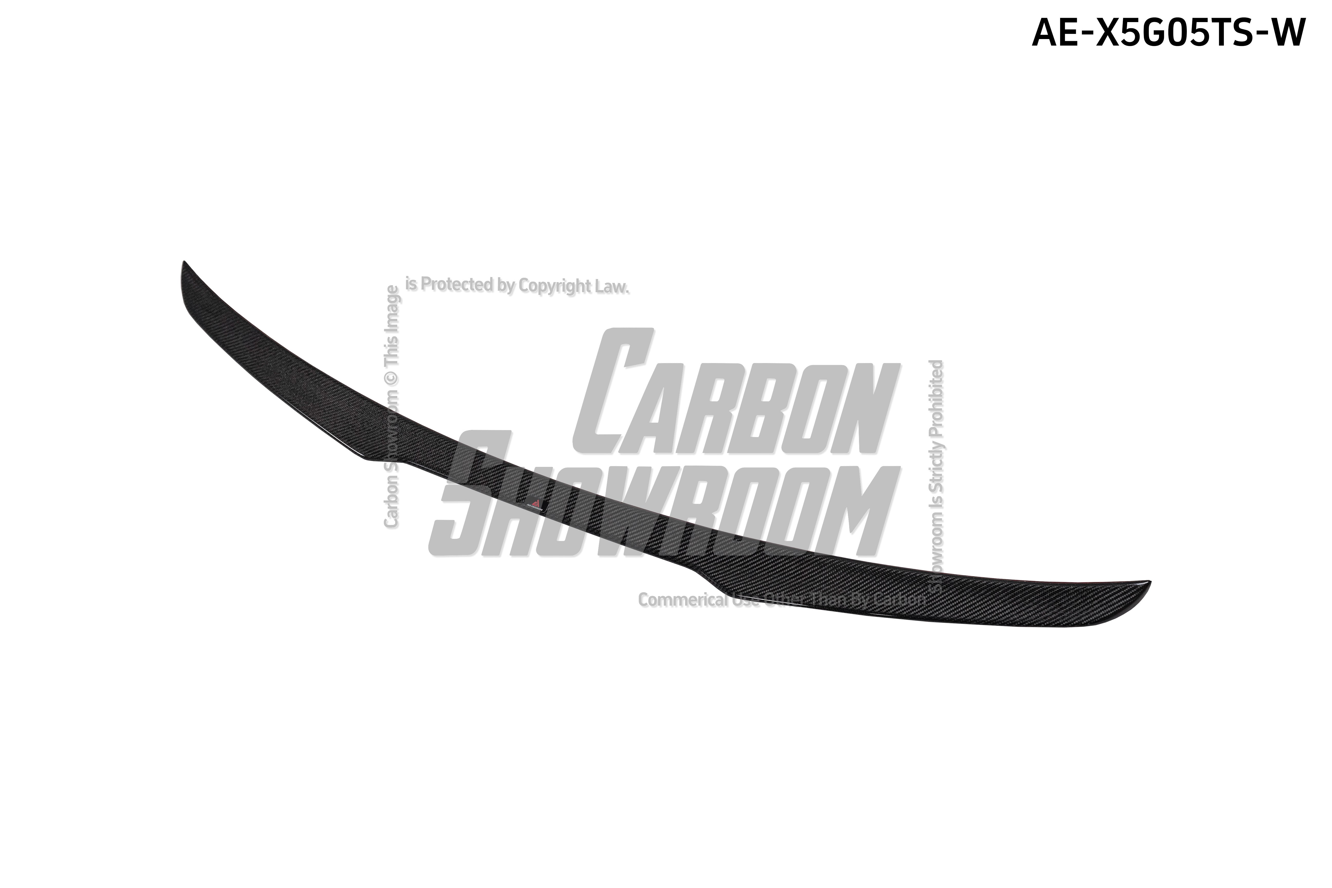 BMW X5 G05 M50i X/S Drive 40i (with M-Package) (Fits Both Pre-LCI & LCI) 2019-ON & X5M X5MC F95 (Fits Both Pre-LCI & LCI) ?2020 2021 2022 2023 2024?with Aftermarket Parts - AE Style Rear Spoiler Carbon Fiber from?ArmorExtend