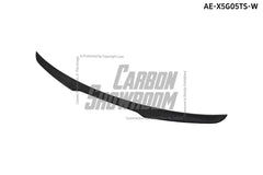 BMW X5 G05 M50i X/S Drive 40i (with M-Package) (Fits Both Pre-LCI & LCI) 2019-ON & X5M X5MC F95 (Fits Both Pre-LCI & LCI) ?2020 2021 2022 2023 2024?with Aftermarket Parts - AE Style Rear Spoiler Carbon Fiber from?ArmorExtend