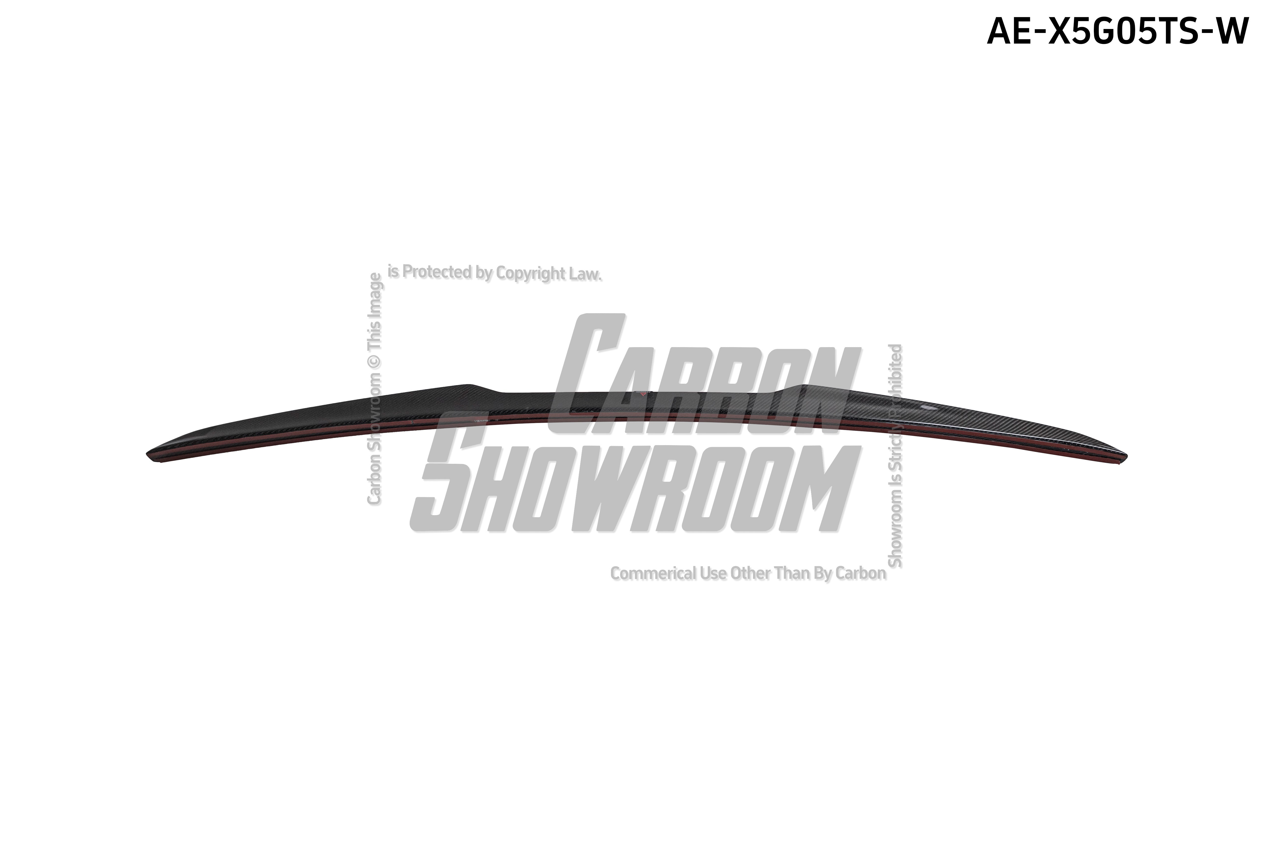 BMW X5 G05 M50i X/S Drive 40i (with M-Package) (Fits Both Pre-LCI & LCI) 2019-ON & X5M X5MC F95 (Fits Both Pre-LCI & LCI) ?2020 2021 2022 2023 2024?with Aftermarket Parts - AE Style Rear Spoiler Carbon Fiber from?ArmorExtend