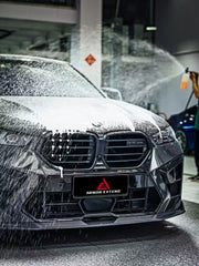 BMW X5M X5MC F95 & X6M X6MC F96 2024-ON (LCI) With Aftermarket Parts - AE Style Front Lip Carbon Fiber?from ArmorExtend