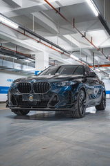 BMW X6 M60i xDrive40i G06 LCI 2024-ON with Aftermarket Parts - AE Front Canards?Carbon Fiber?from ArmorExtend