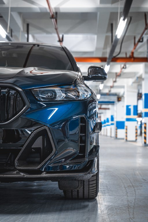 BMW X6 M60i xDrive40i G06 LCI 2024-ON?with Aftermarket Parts - AE Front Lip Carbon Fiber?from ArmorExtend