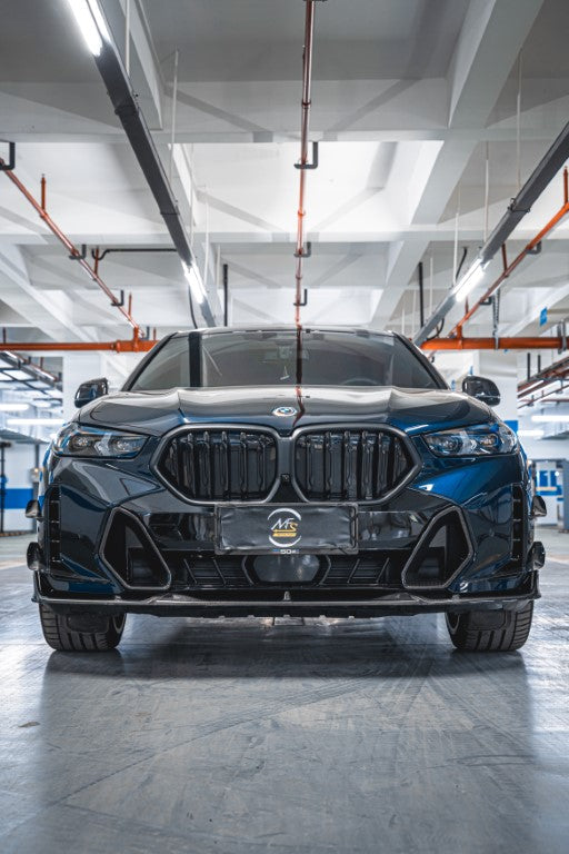 BMW X6 M60i xDrive40i G06 LCI 2024-ON?with Aftermarket Parts - AE Front Lip Carbon Fiber?from ArmorExtend
