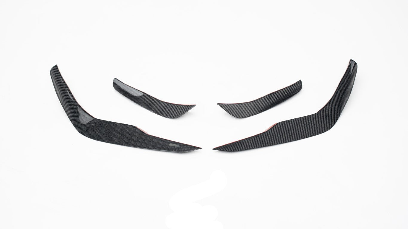 BMW X6 M60i xDrive40i G06 LCI 2024-ON with Aftermarket Parts - AE Front Canards?Carbon Fiber?from ArmorExtend