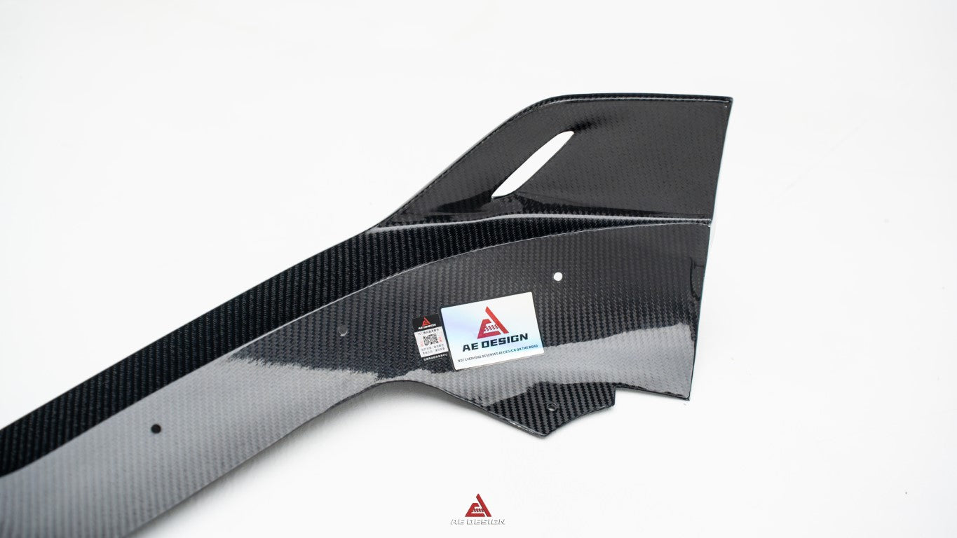 BMW X6 M60i xDrive40i G06 LCI 2024-ON?with Aftermarket Parts - AE Front Lip Carbon Fiber?from ArmorExtend