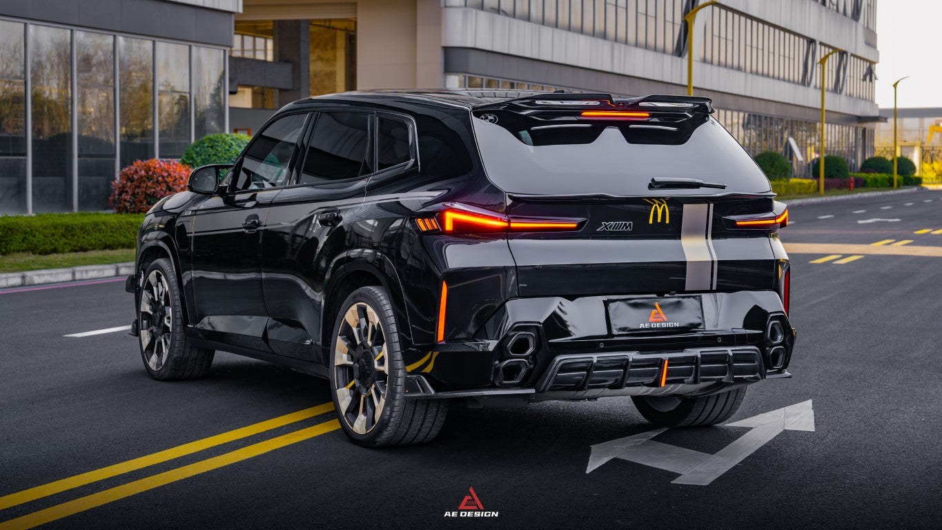 BMW XM / XM Label Red G09 2023-ON with Aftermarket Parts - AE Rear Lip Spoiler?Carbon Fiber?from ArmorExtend