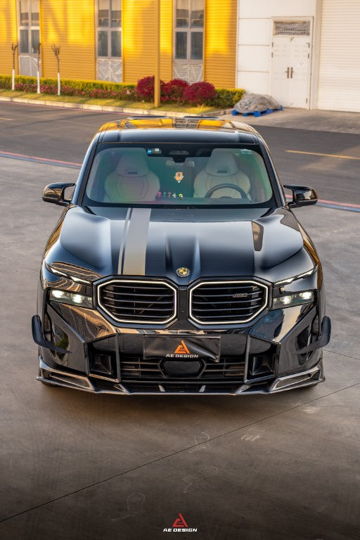 BMW XM / XM Label Red G09 2023-ON with Aftermarket Parts - AE Front Canards?Carbon Fiber?from ArmorExtend