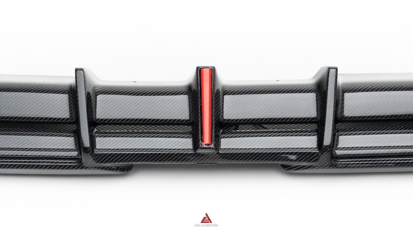 BMW XM / XM Label Red G09 2023-ON with Aftermarket Parts - AE Rear Diffuser & Canards?Carbon Fiber?from ArmorExtend