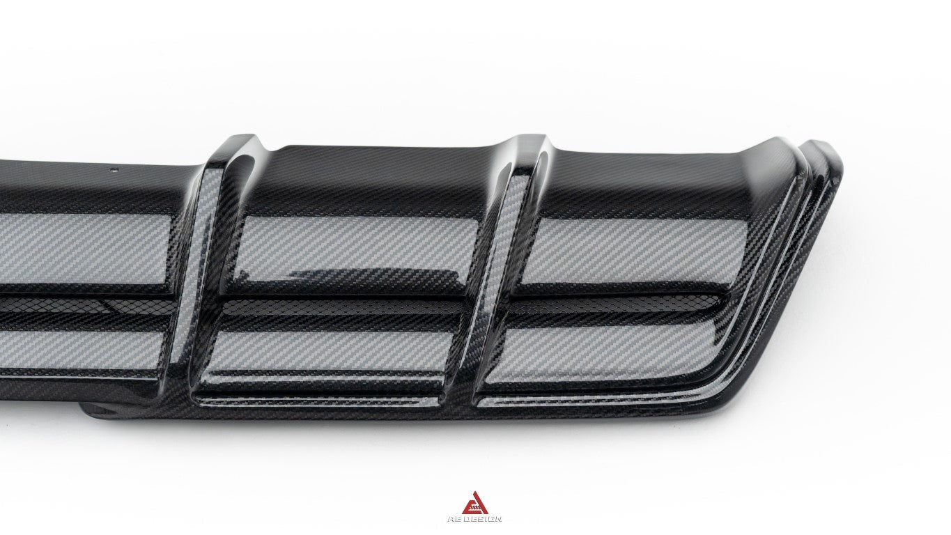 BMW XM / XM Label Red G09 2023-ON with Aftermarket Parts - AE Rear Diffuser & Canards?Carbon Fiber?from ArmorExtend