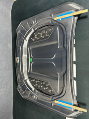 Cadillac CT5 CT5V Blackwing V Premium Luxury Sport Base 2020-ON with Aftermarket Parts - AE Vented Style Hood Bonnet Double-sided Carbon Fiber?from?ArmorExtend