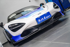 McLaren 720S 2018-2023 with Aftermarket Parts - AE Style Front Lip & Canards Carbon Fiber?from ArmorExtend