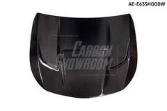 Mercedes Benz E63 E63S W213 2017 2018 2019 2020 2021 2022 2023 2024 with Aftermarket Parts - AE Hood Bonnet Carbon Fiber from ArmorExtend