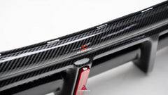 Porsche Panamera 976 Base 4 4S E-Hybird GTS Turbo 2024-ON with Aftermarket Parts - AE Desgin ART Rear Diffuser Carbon Fiber?from ArmorExtend 