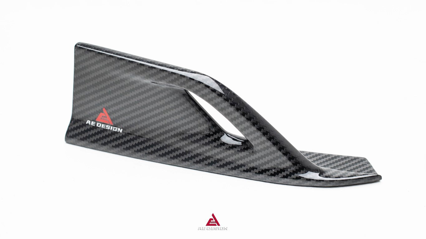 Porsche Panamera 976 Base 4 4S E-Hybird 2024-ON with Aftermarket Parts - AE Desgin ART Front Lip?Carbon Fiber from ArmorExtend