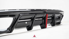 Porsche Panamera 976 Base 4 4S E-Hybird GTS Turbo 2024-ON with Aftermarket Parts - AE Desgin ART Rear Diffuser Carbon Fiber?from ArmorExtend 