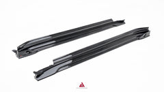 Porsche Panamera 976 Base 4 4S E-Hybird GTS Turbo 2024-ON with Aftermarket Parts - AE Desgin ART Side Skirts Carbon Fiber?from ArmorExtend