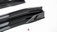 Porsche Panamera 976 Base 4 4S E-Hybird GTS Turbo 2024-ON with Aftermarket Parts - AE Desgin ART Side Skirts Carbon Fiber?from ArmorExtend