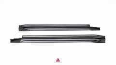 Porsche Panamera 976 Base 4 4S E-Hybird GTS Turbo 2024-ON with Aftermarket Parts - AE Desgin ART Side Skirts Carbon Fiber?from ArmorExtend