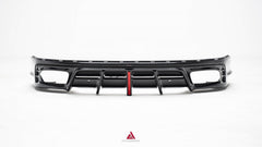 Porsche Panamera 976 Base 4 4S E-Hybird GTS Turbo 2024-ON with Aftermarket Parts - AE Desgin ART Rear Diffuser Carbon Fiber?from ArmorExtend 