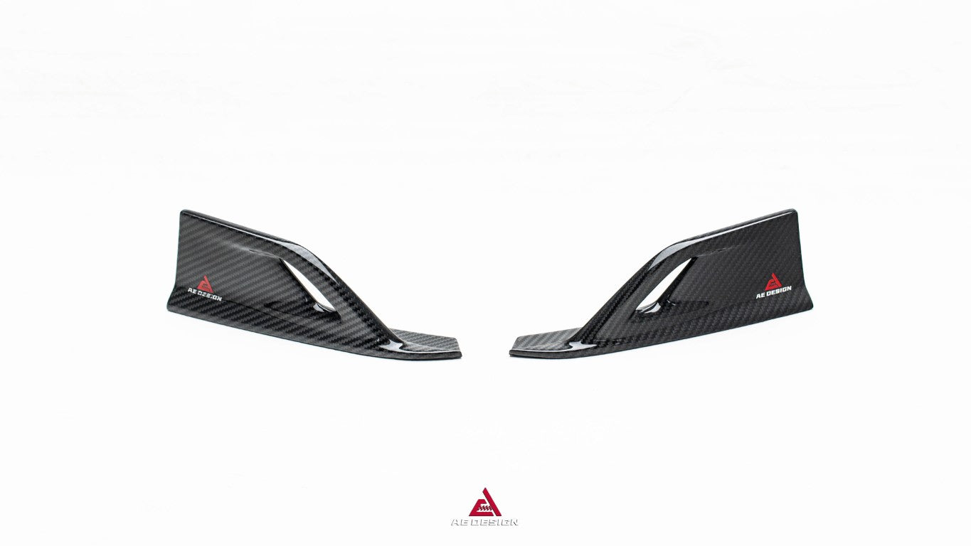 Porsche Panamera 976 Base 4 4S E-Hybird 2024-ON with Aftermarket Parts - AE Desgin ART Front Lip?Carbon Fiber from ArmorExtend