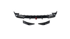Porsche Cayenne Coupe 9Y0 9Y0.1 9Y0.2 9Y3 9Y3.1 9Y3.2 Base/S/Turbo/E-Hybrid 2019 2020 2021 2022 2023 2024?with Aftermarket Parts - AE Rear Diffuser & Rear Canards?Carbon Fiber from ArmorExtend