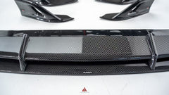 Porsche Cayenne Coupe 9Y0.2 Base/S/E-Hybrid 2024-ON & Cayenne Coupe 9Y3.2 Base/S 2024-ON with Aftermarket Parts - AE Front Lip & Canards?Pre-preg Carbon Fiber?from ArmorExtend