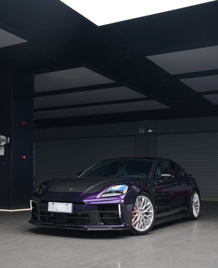 Porsche Panamera 976 Base 4 4S E-Hybird 2024-ON with Aftermarket Parts - AE Desgin ART Front Lip?Carbon Fiber from ArmorExtend