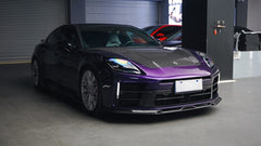 Porsche Panamera 976 Base 4 4S E-Hybird 2024-ON with Aftermarket Parts - AE Desgin ART Front Lip?Carbon Fiber from ArmorExtend