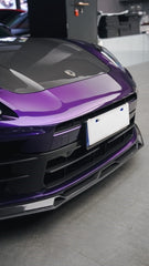 Porsche Panamera 976 Base 4 4S E-Hybird 2024-ON with Aftermarket Parts - AE Desgin ART Front Lip?Carbon Fiber from ArmorExtend
