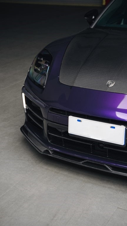 Porsche Panamera 976 Base 4 4S E-Hybird 2024-ON with Aftermarket Parts - AE Desgin ART Front Lip?Carbon Fiber from ArmorExtend