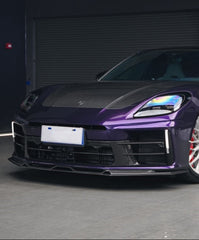 Porsche Panamera 976 Base 4 4S E-Hybird 2024-ON with Aftermarket Parts - AE Desgin ART Front Lip?Carbon Fiber from ArmorExtend