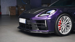 Porsche Panamera 976 Base 4 4S E-Hybird 2024-ON with Aftermarket Parts - AE Desgin ART Front Lip?Carbon Fiber from ArmorExtend
