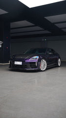 Porsche Panamera 976 Base 4 4S E-Hybird GTS Turbo 2024-ON with Aftermarket Parts - AE Desgin ART Side Skirts Carbon Fiber?from ArmorExtend