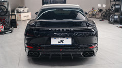 Porsche  Panamera 976 Base 4 4S E-Hybird GTS Turbo 2024-ON with Aftermarket Parts - Rear Diffuser Carbon Fiber from ArmorExtend