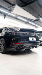 Porsche Panamera 976 Base 4 4S E-Hybird GTS Turbo 2024-ON
(suitable for GTS and Turbo if active spoiler is deactivated) 2024-ON?with Aftermarket Parts - Rear Wing & Spoiler?Carbon Fiber from ArmorExtend