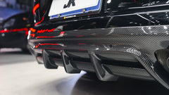 Porsche ?Panamera 976 Base 4 4S E-Hybird GTS Turbo 2024-ON with Aftermarket Parts - Rear Diffuser?Carbon Fiber from ArmorExtend