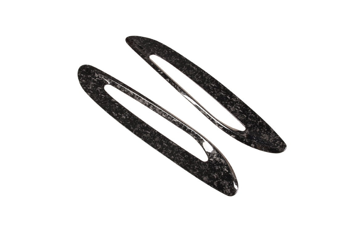Aston Martin DBX Base 2021 2022 2023 2024 & DBX 707 2022-ON & DBX S 2026-ON with Aftermarket Parts - Hood Vent Trim Dry Pre-preg Carbon Fiber from Ventus Veloce
