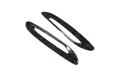 Aston Martin DBX Base 2021 2022 2023 2024 & DBX 707 2022-ON & DBX S 2026-ON with Aftermarket Parts - Hood Vent Trim Dry Pre-preg Carbon Fiber from Ventus Veloce