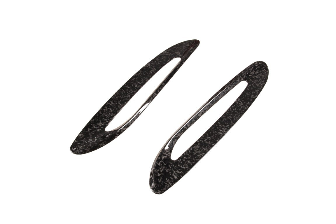 Aston Martin DBX Base 2021 2022 2023 2024 & DBX 707 2022-ON & DBX S 2026-ON with Aftermarket Parts - Hood Vent Trim Dry Pre-preg Carbon Fiber from Ventus Veloce