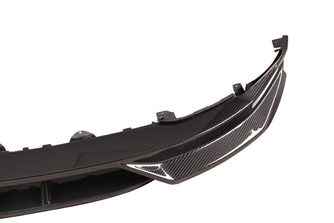 Aston Martin DBX Base 2021 2022 2023 2024 with Aftermarket Parts - Front Lip Dry Pre-preg Carbon Fiber from Ventus Veloce