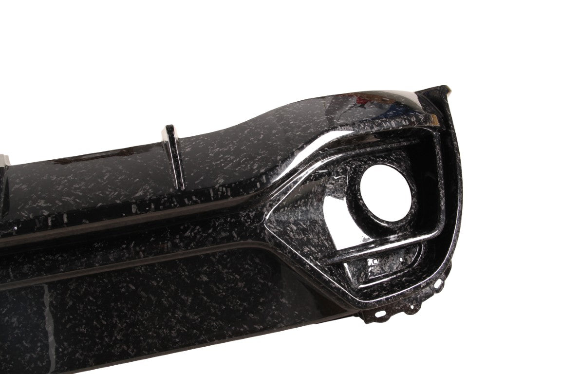 Aston Martin DBX Base 2021 2022 2023 2024 with Aftermarket Parts - Rear Diffuser Dry Pre-preg Carbon Fiber from Ventus Veloce