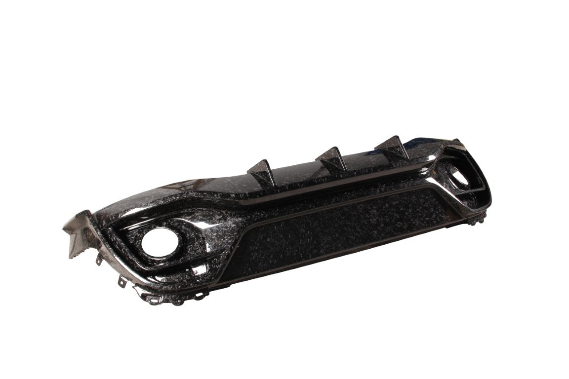 Aston Martin DBX Base 2021 2022 2023 2024 with Aftermarket Parts - Rear Diffuser Dry Pre-preg Carbon Fiber from Ventus Veloce