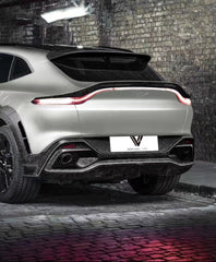 Aston Martin DBX Base 2021 2022 2023 2024 with Aftermarket Parts - Rear Diffuser Dry Pre-preg Carbon Fiber from Ventus Veloce