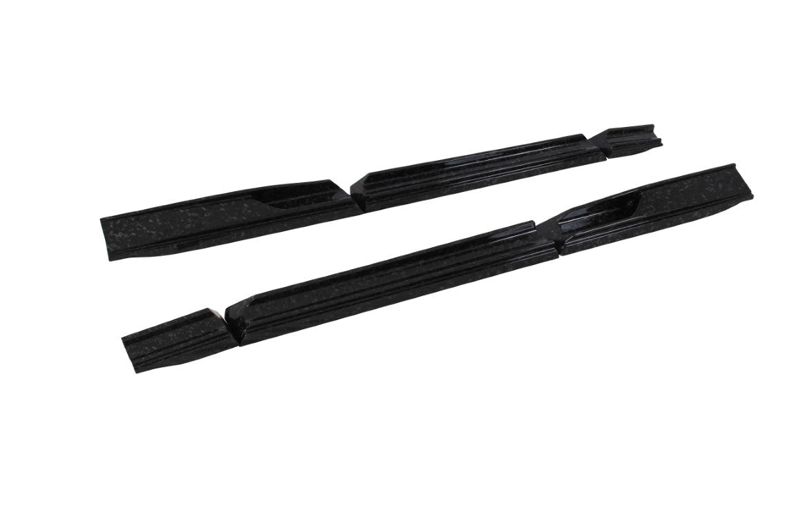 Aston Martin DBX Base 2021 2022 2023 2024 with Aftermarket Parts - Side Skirts Dry Pre-preg Carbon Fiber from Ventus Veloce