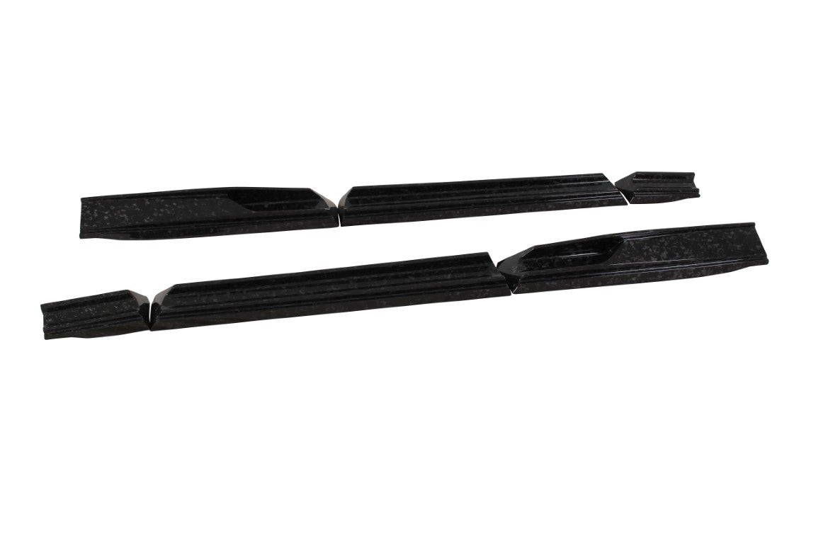 Aston Martin DBX Base 2021 2022 2023 2024 with Aftermarket Parts - Side Skirts Dry Pre-preg Carbon Fiber from Ventus Veloce