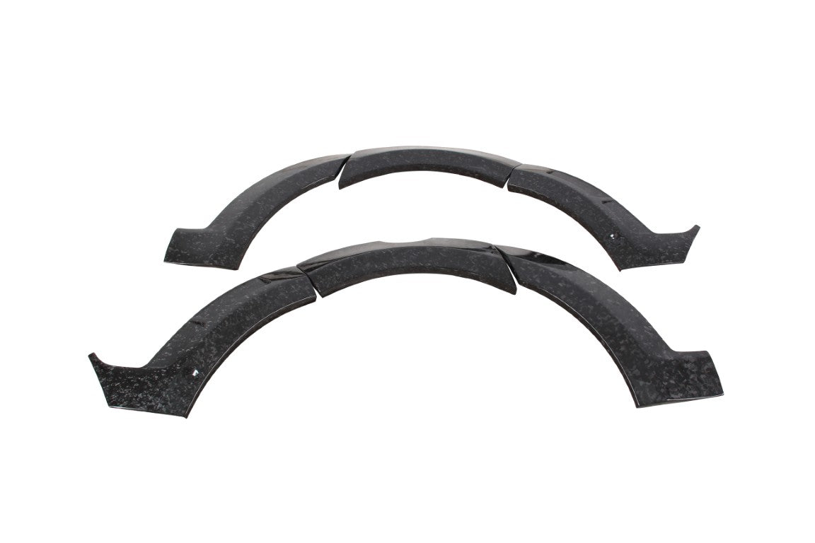 Aston Martin DBX Base 2021 2022 2023 2024 with Aftermarket Parts - Wheel Arches Dry Pre-preg Carbon Fiber from Ventus Veloce